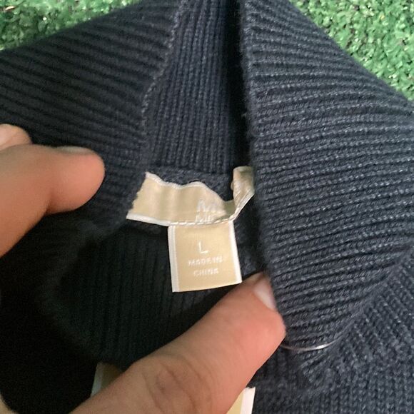 Michael Kors sleeveless sweater women’s size large NWT MSRP $98 (OKPM-10-010) - Picture 6 of 8